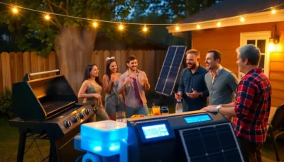 Painel Solar Portátil para Carregar Eletrônicos