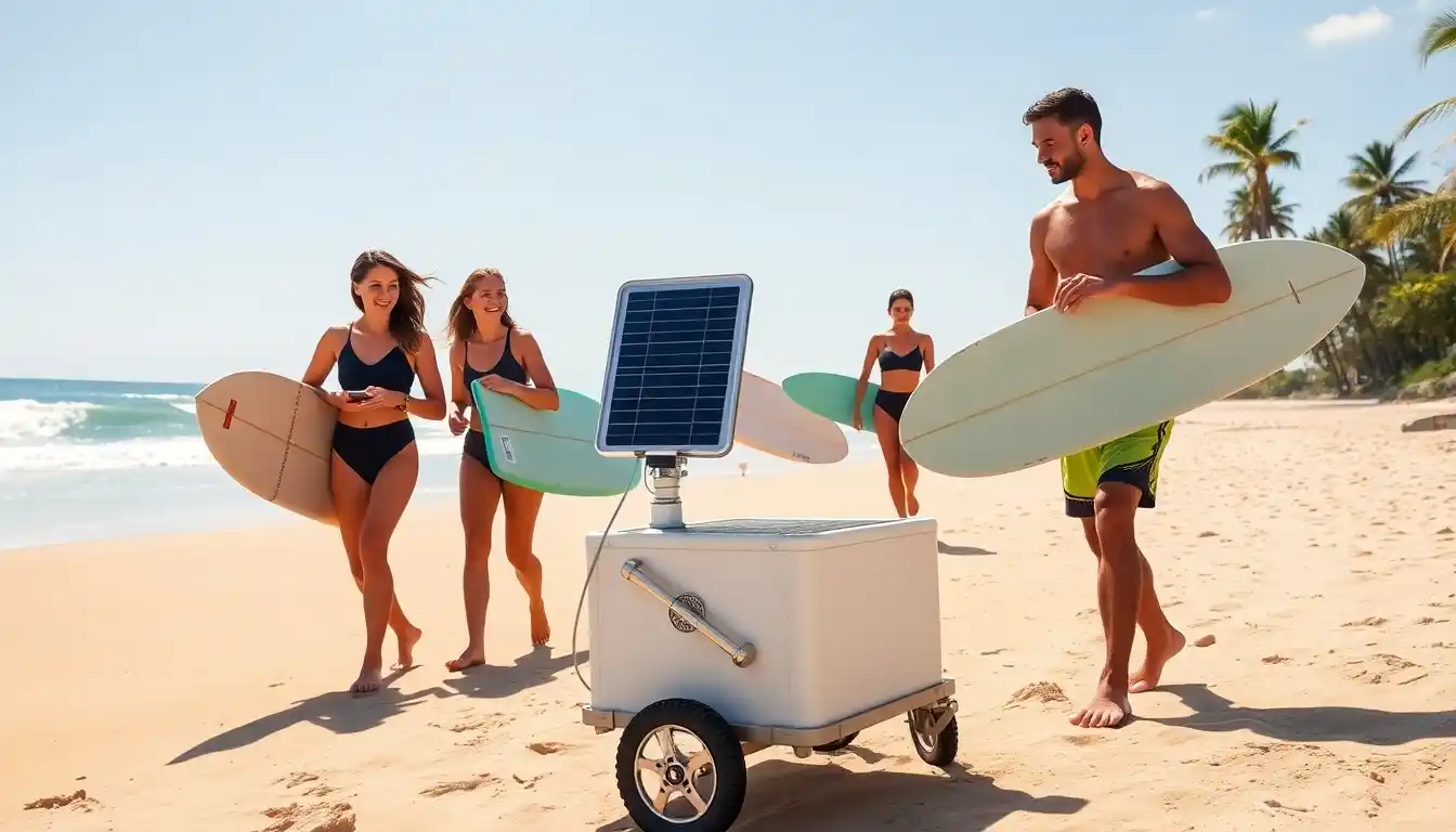 Painel Solar Portátil para Carregar Eletrônicos