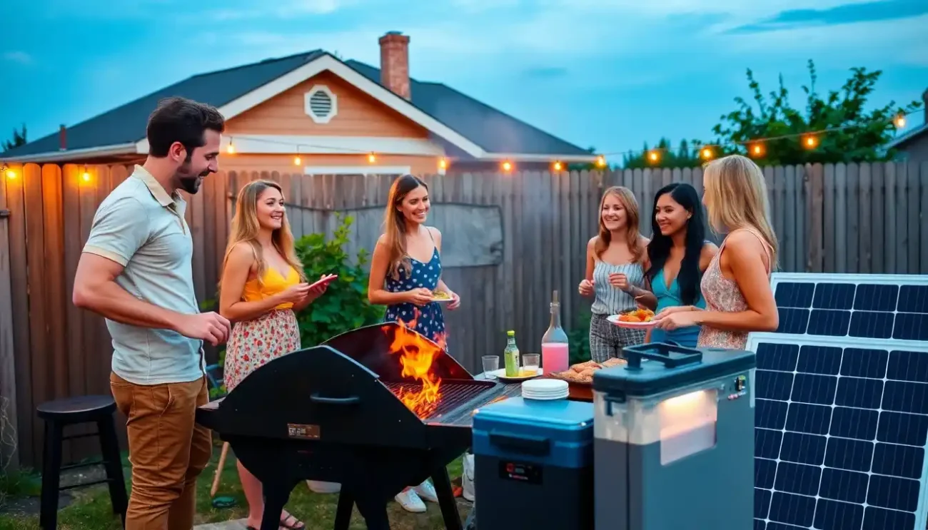 Painel Solar Portátil para Carregar Eletrônicos