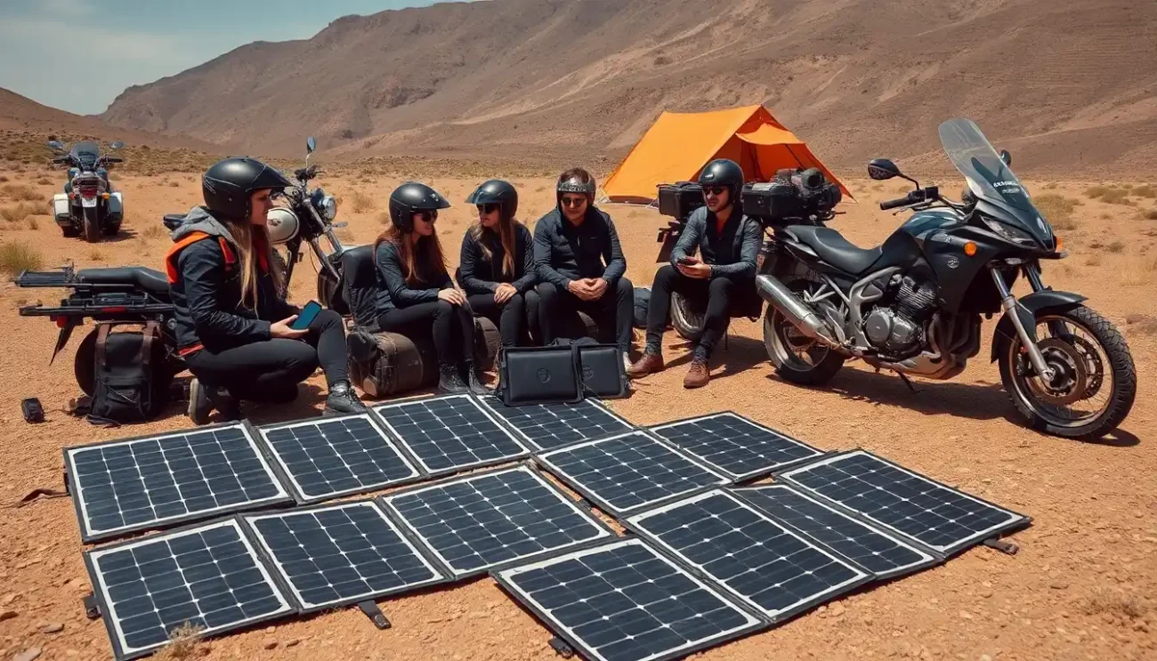 Painel Solar Portátil para Carregar Eletrônicos