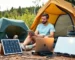 Painel Solar Portátil para Carregar Eletrônicos