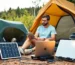 Painel Solar Portátil para Carregar Eletrônicos