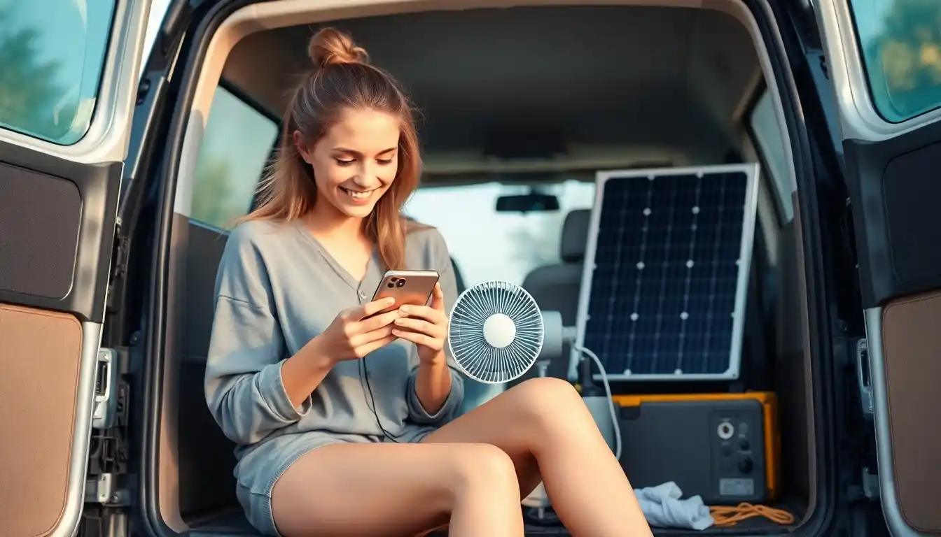 Painel Solar Portátil para Carregar Eletrônicos