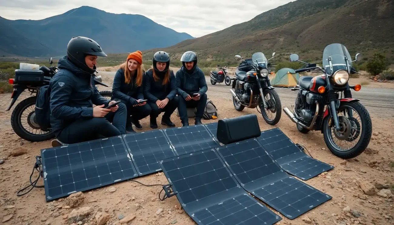 Painel Solar Portátil para Carregar Eletrônicos