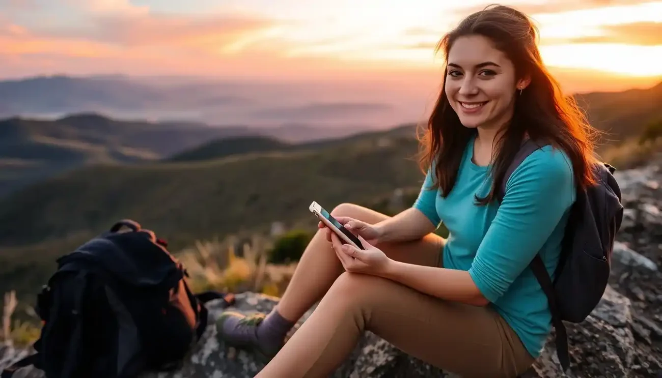 Painel Solar Portátil para Carregar Eletrônicos