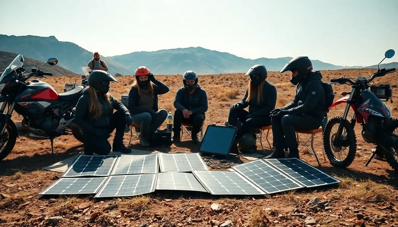 Instalação de novos painéis solares