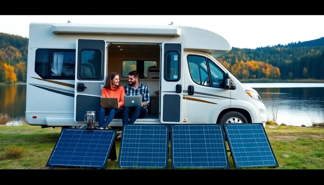 Painel Solar Portátil para Carregar Eletrônicos